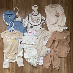 0-3 Month Baby Clothing Bundle - New With Tabs